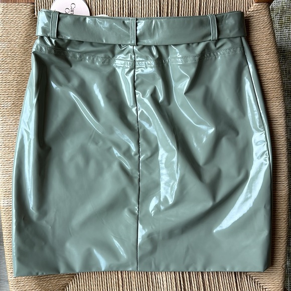 Camila Coelho Eliana Mini Skirt in Sage NWT - Picture 8 of 11